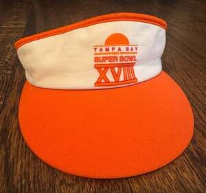 VINTAGE 1984 Super Bowl XVIII Tampa Bay New Era Pro Model Visor